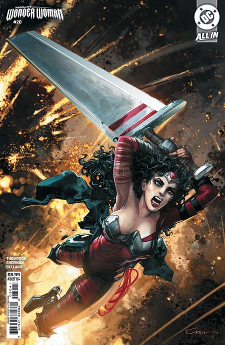 Absolute Wonder Woman #20 CVR D Clayton Crain Card Stock VAR