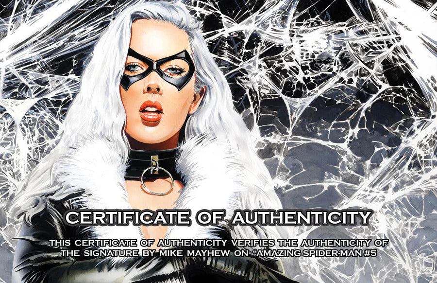 AMAZING SPIDER-MAN #5 Mike Mayhew Studio Variant Cover A Trade Dress SIGNED with COA