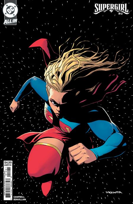 SUPERGIRL #12 — Cover B — Nick Dragotta — Card Stock