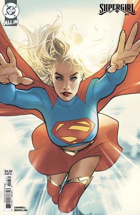 SUPERGIRL #12 — Cover C — Pablo Villalobos — Card Stock