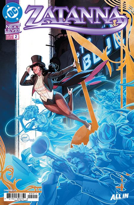 Zatanna (2026) #2 CVR A Jamal Campbell
