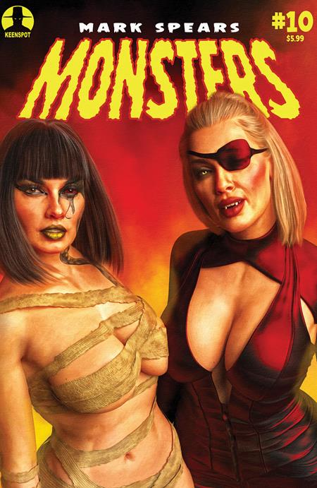 Mark Spears Monsters #10 CVR D Mark Spears Blood & Beauty VAR