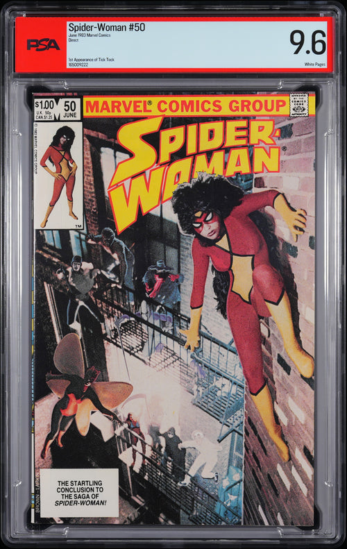 Spider-Woman #50 - PSA 9.6