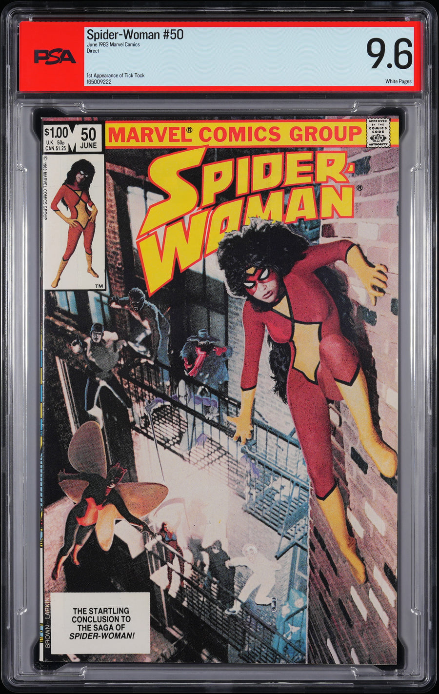 Spider-Woman #50 - PSA 9.6