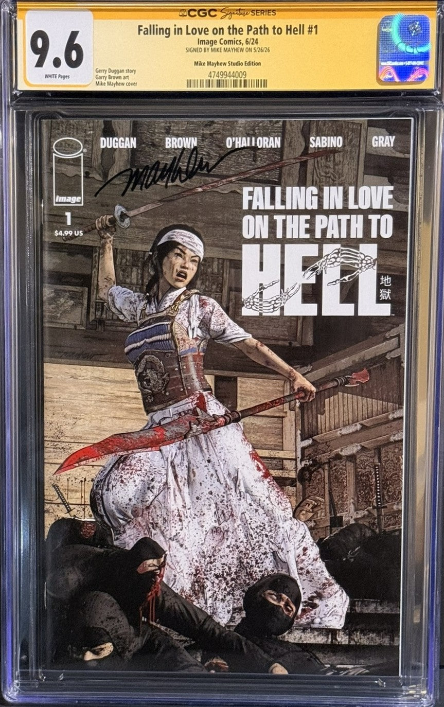 Falling In Love On The Path To Hell #1E - Mike Mayhew Variant (Ltd. 700)