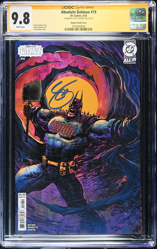 Absolute Batman #19 Sharp - CGC 9.8
