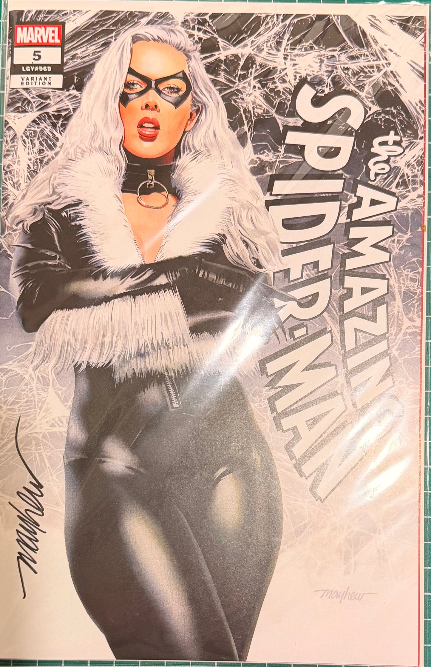 AMAZING SPIDER-MAN #5 Mike Mayhew Studio Variant Cover A Trade Dress SIGNED with COA