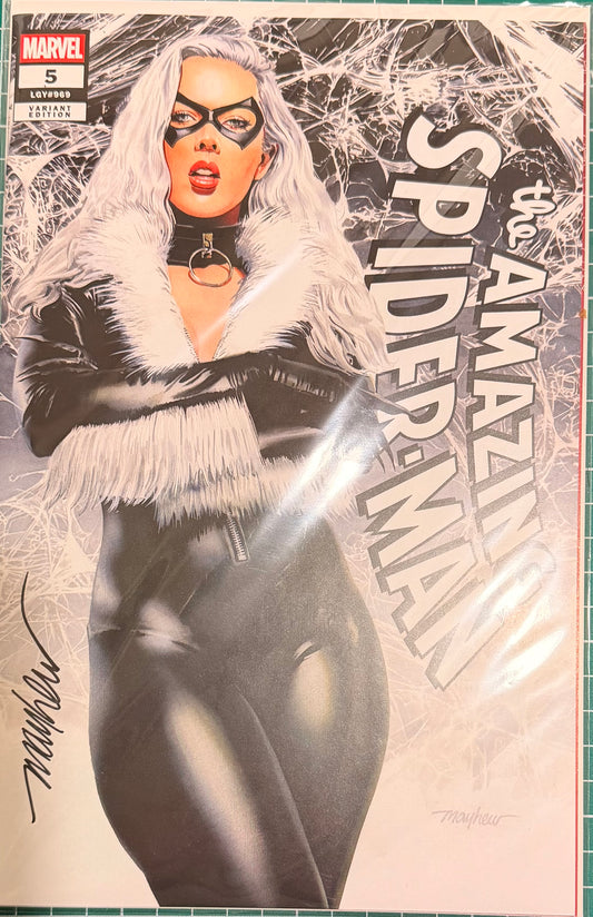 AMAZING SPIDER-MAN #5 Mike Mayhew Studio Variant Cover A Trade Dress SIGNED with COA