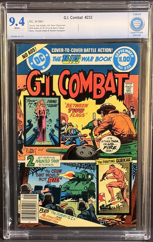 G.I. Combat, Vol. 1 #233B - Newsstand Edition