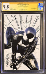The Amazing Spider-Man, Vol. 7 #1AH - Mike Mayhew Black Suit