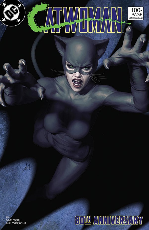 Catwoman 80th Anniversary 100-Page Super Spectacular #1 Stanley 'Artgerm' Lau 1980s Variant